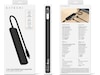Satechi 7-i-1 Slim Multiport docking (svart) Dockningsstation och USB-hub