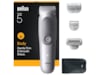 Braun Series 5 kroppstrimmer (grå) Rakapparat