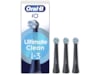 Oral-B iO Ultimate Clean borsthuvuden 3 st (svart) Tandborsthuvud