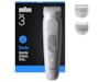 Braun Series 3 kroppstrimmer (grå) Rakapparat