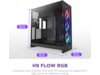 NZXT H9 Flow RGB Mid Tower (svart) Midi tower
