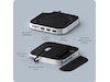 Satechi Mac Mini M4 Stand & Hub (silver) Dockningsstation och USB-hub