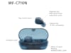 Sony WF-C710N  trådlösa hörlurar, In-ear med mikrofon (blå) In-ear hörlurar