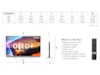 Philips 65" OLED910/12 OLED Plus Smart Ambilight AI TV (2025) 60 - 69 tums TV