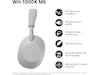 Sony WH-1000XM6 trådlösa hörlurar, Over-Ear (silver) Hörlurar