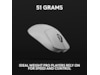 Logitech Pro X Superlight 2c trådlös gamingmus (vit) Gamingmus
