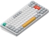 NuPhy Halo75 V2 trådlöst gaming tangentbord (Ionic white/lemon) Gamingtangentbord