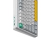 NuPhy Halo75 V2 trådlöst gaming tangentbord (Ionic white/lemon) Gamingtangentbord