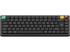 NuPhy Air75 V3 trådlöst gamingtangentbord (nebula black / blush nano) Gamingtangentbord