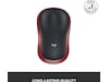 Logitech M185 Trådlös Mus Röd Mus