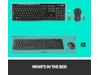 Logitech MK270 Combo Trådlös Mus & tangentbord -combo-paket