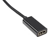 MiniDP till HDMI Adapter 5cm (svart) Kabel adapter och övergångar