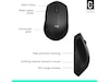 Logitech M330 Silent Plus Trådlös PC mus (svart) Mus