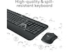 Logitech MK540 Advanced Combo Trådlös Mus & tangentbord -combo-paket