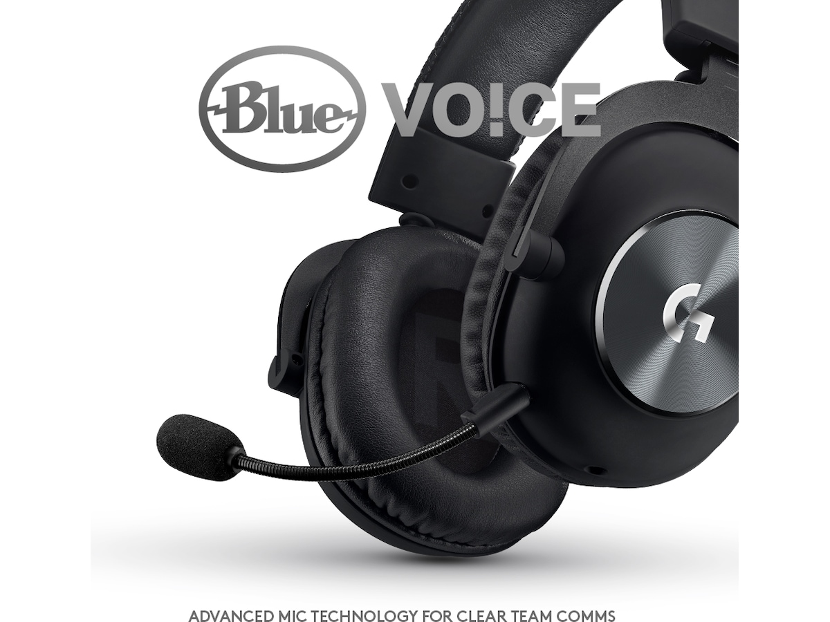 Logitech G Pro X Gamingheadset (svart) Gamingheadset