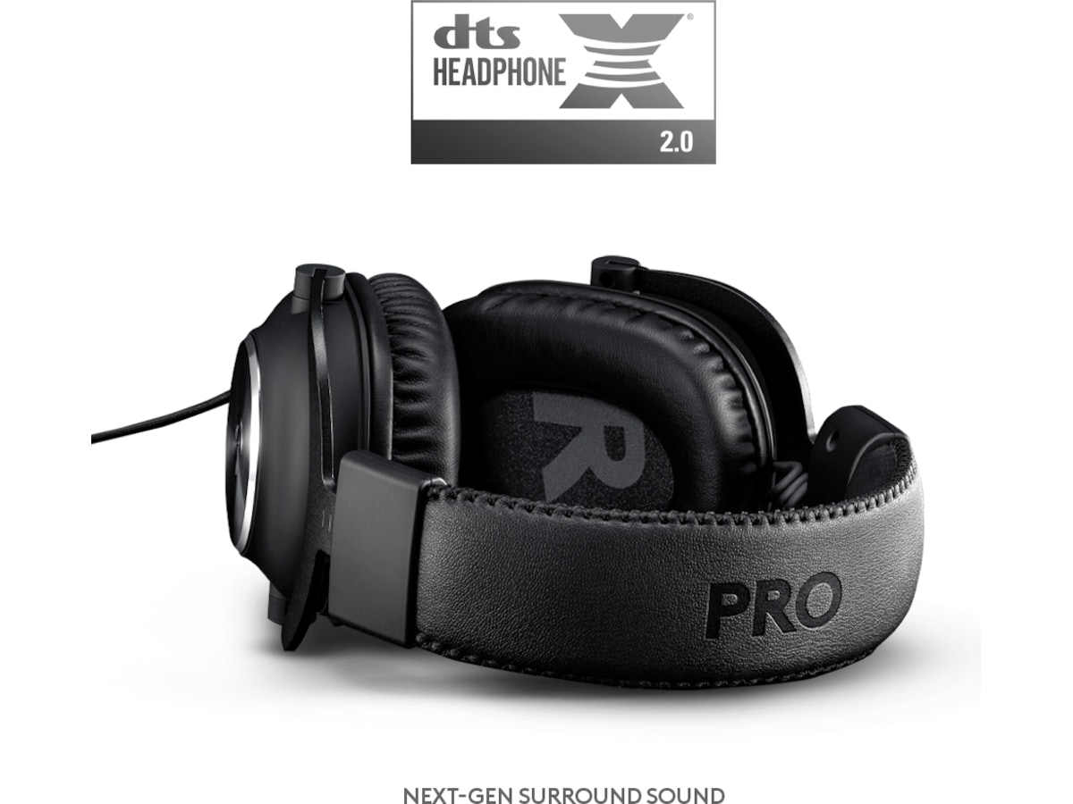 Logitech G Pro X Gamingheadset (svart) Gamingheadset