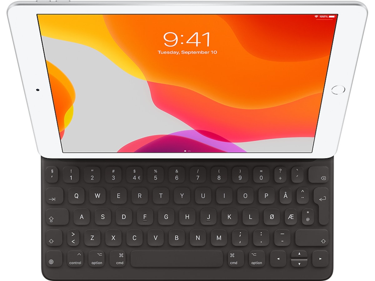 Apple iPad (2021) Smart Keyboard Tangentbordfodral Skydd