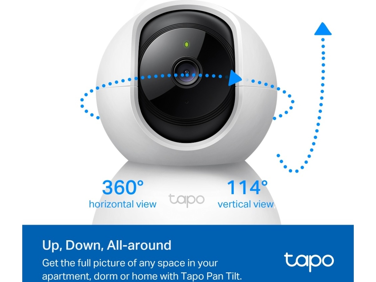 TP-Link Tapo C200 Övervakningskamera (vit) Övervakningskamera