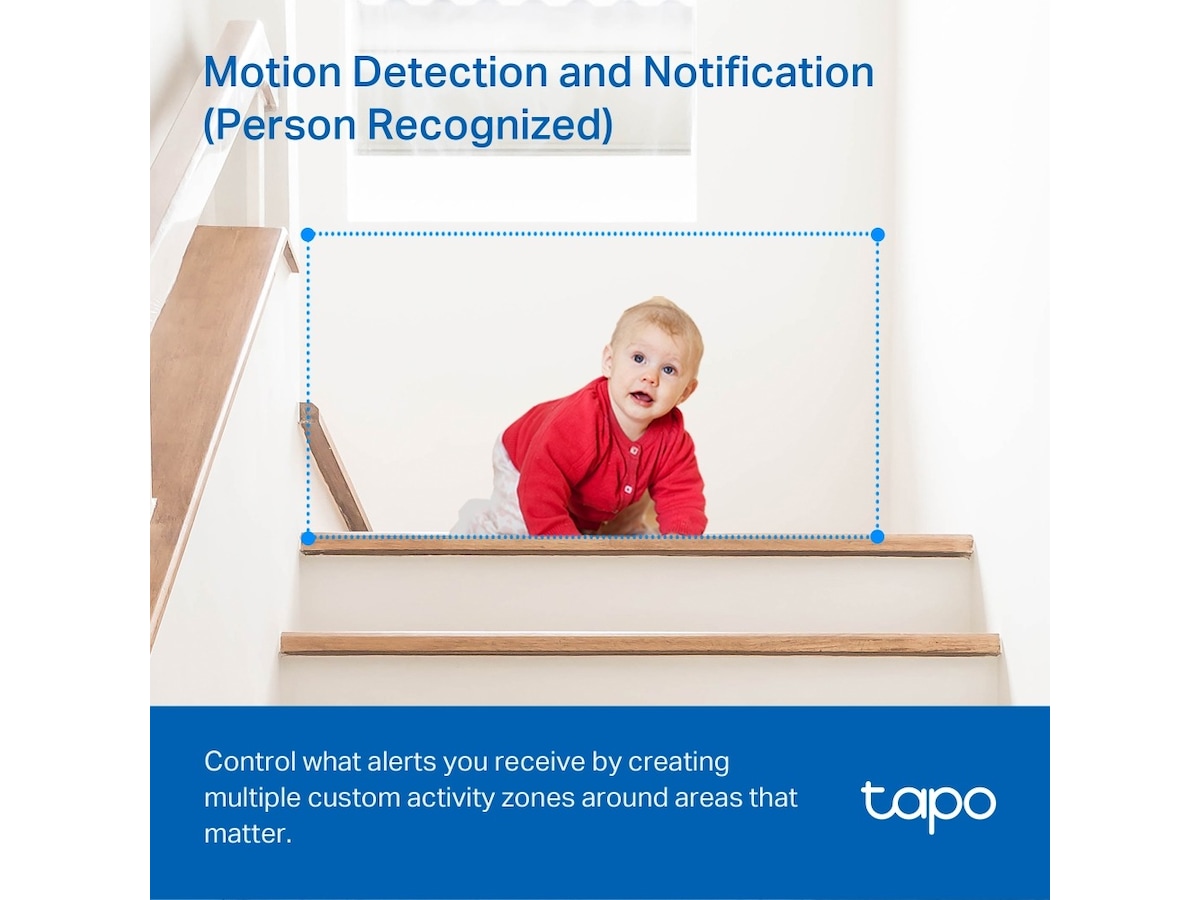 TP-Link Tapo C200 Övervakningskamera (vit) Övervakningskamera