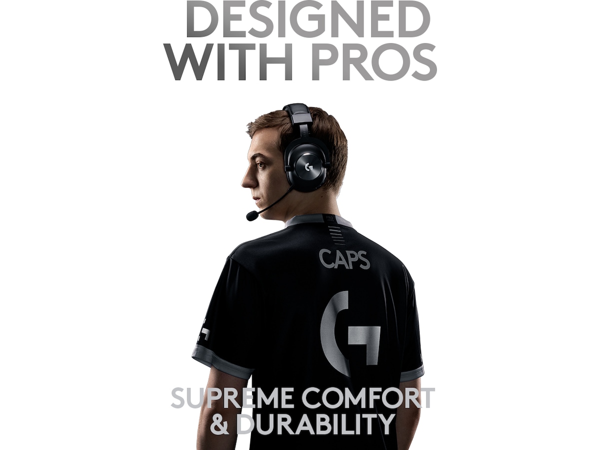 Logitech PRO X LIGHTSPEED Trådlöst Gaming Headset (svart) Gamingheadset