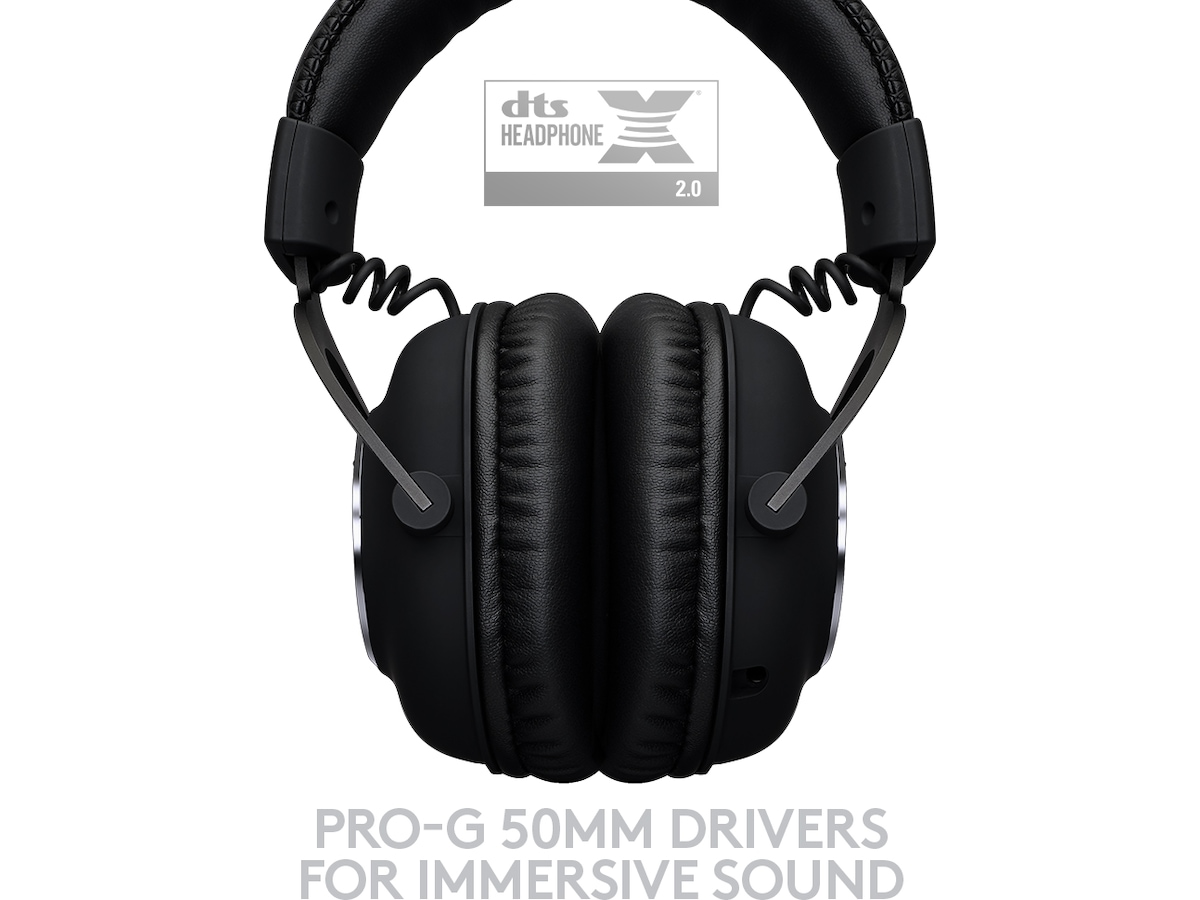 Logitech PRO X LIGHTSPEED Trådlöst Gaming Headset (svart) Gamingheadset