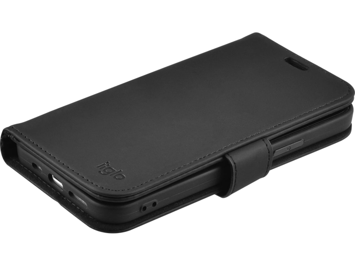 iiglo iPhone 12 / 12 Pro Plånboksfodral (svart) Mobilskal