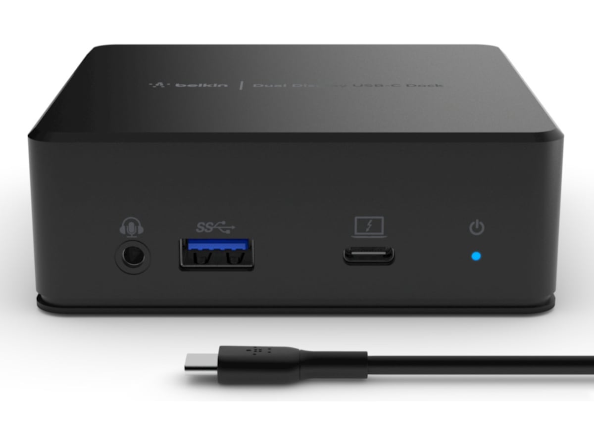 Belkin Dual Display Docking Dockningsstation och USB-hub