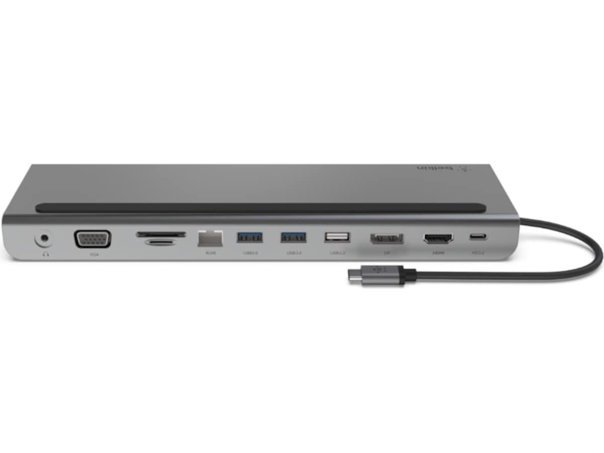 Belkin 11-i-1 Connect Multiport Docking Dockningsstation och USB-hub