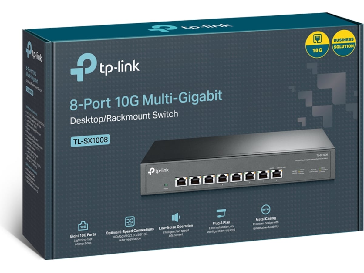 TP-Link TL-SX1008 8-Port 10G Switch Switchar