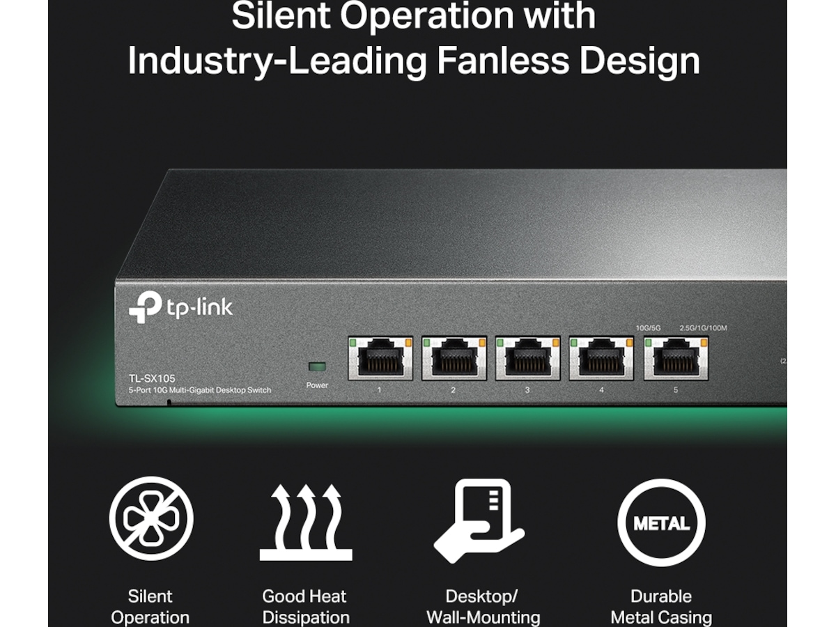 TP-Link TL-SX105 5-Port 10G Switch Switchar