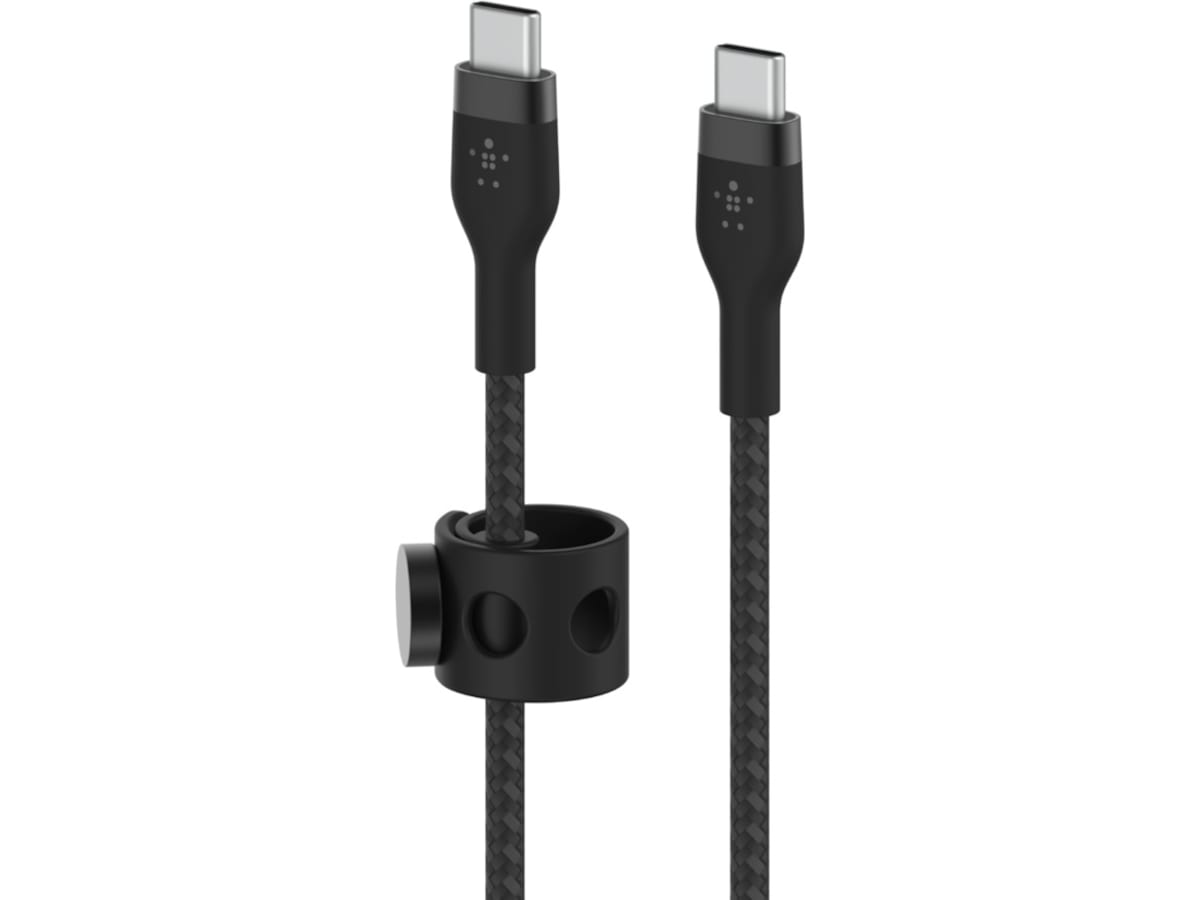 Belkin USB-C till USB-C kabel 3m (svart) USB-kablar