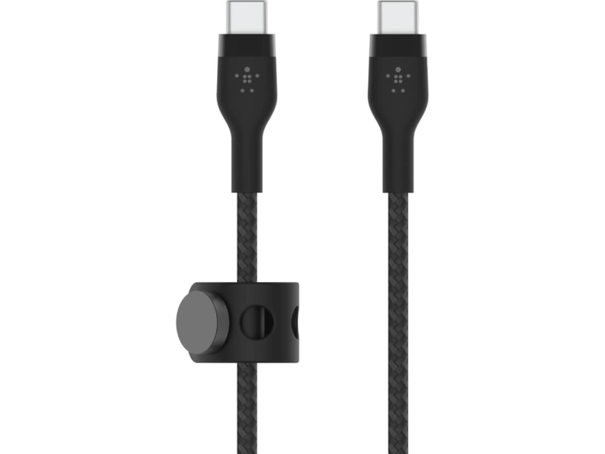 Belkin USB-C till USB-C kabel 3m (svart) USB-kablar