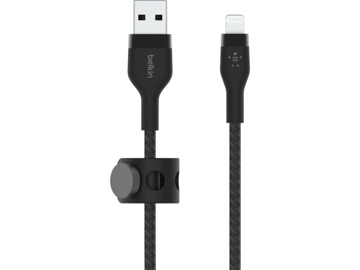 Belkin USB-A till Lightning kabel 1m (svart) USB-kablar