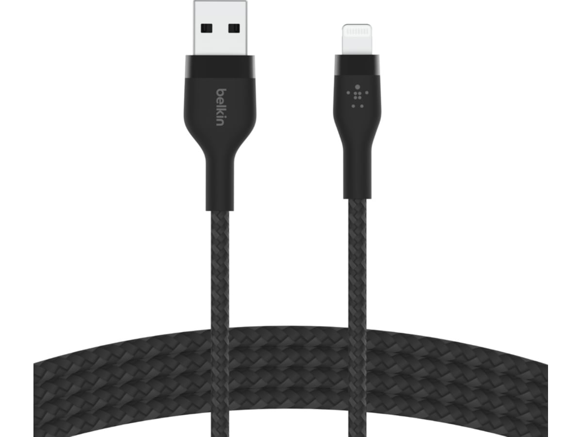 Belkin USB-A till Lightning kabel 1m (svart) USB-kablar