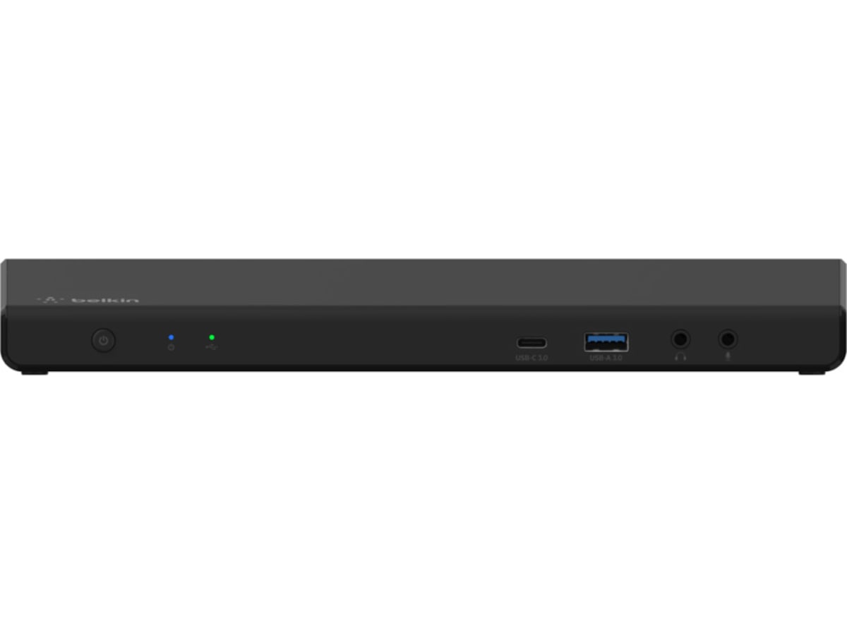 Belkin Connect USB-C Triple Display Docking (svart) Dockningsstation och USB-hub