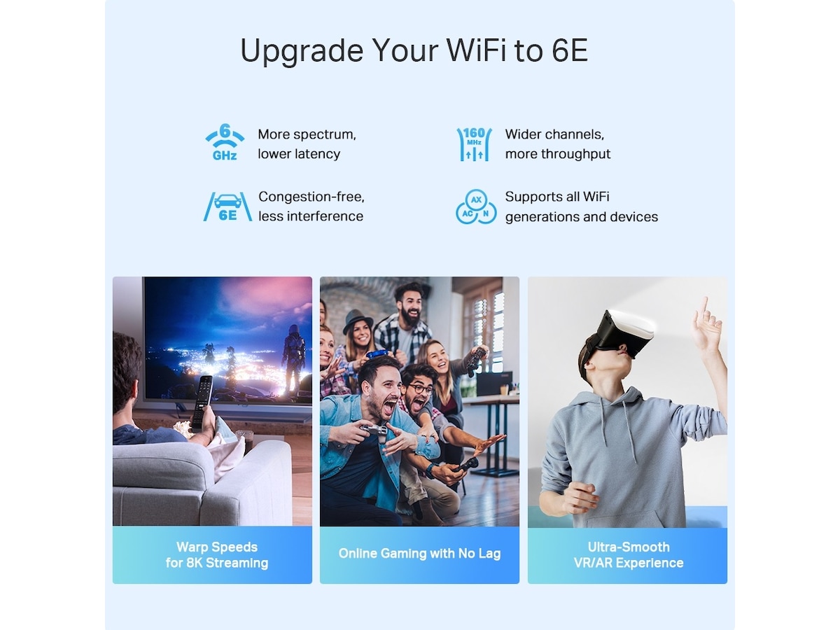 TP-Link Deco XE75 Pro 3-pack Mesh Router