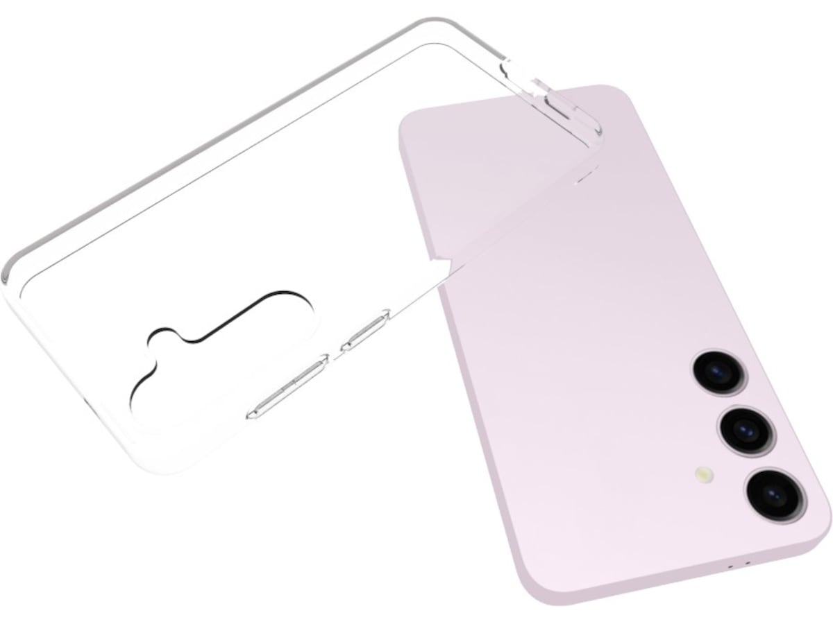 iiglo Galaxy S24+ Silikonskydd (transparent) Mobilskal