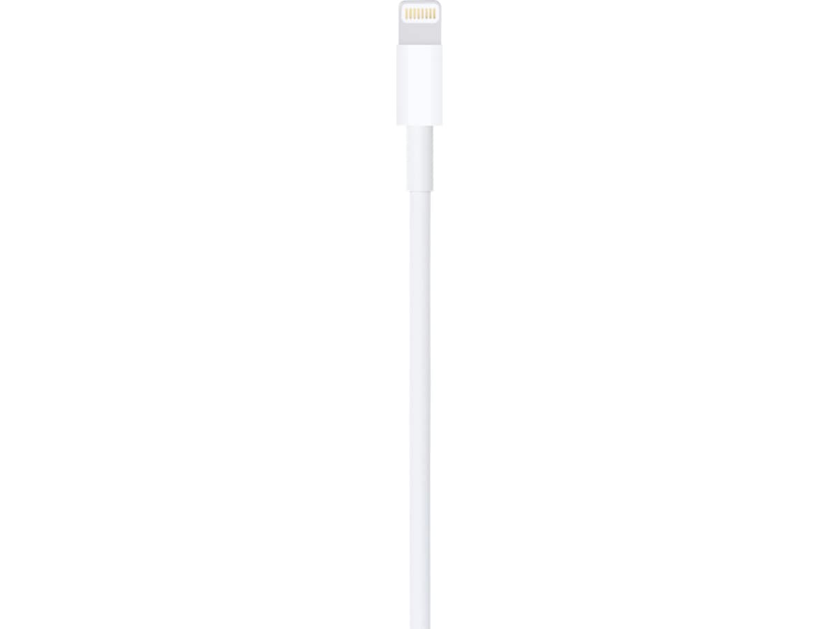 Apple USB-A till lightning-kabel 1m (vit) USB-kablar