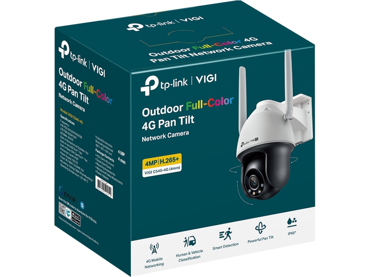 TP-Link VIGI C540-4G kamera Övervakningskamera