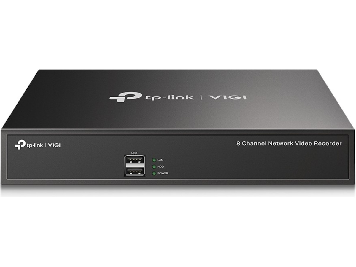 TP-Link VIGI NVR1008H Network video recorder Tillbehör till övervakningskameror