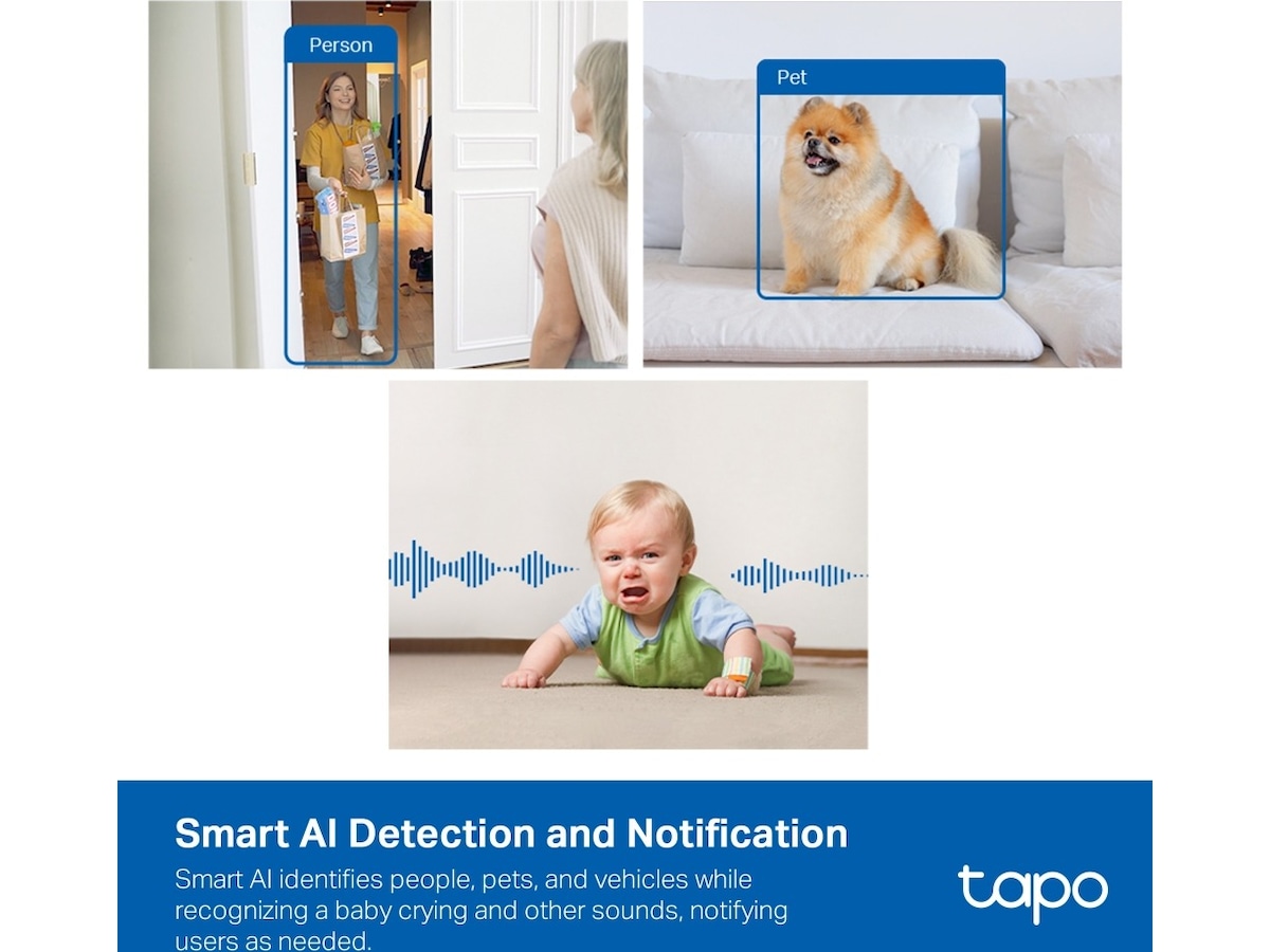 TP-Link Tapo C125 inomhus övervakningskamera Övervakningskamera