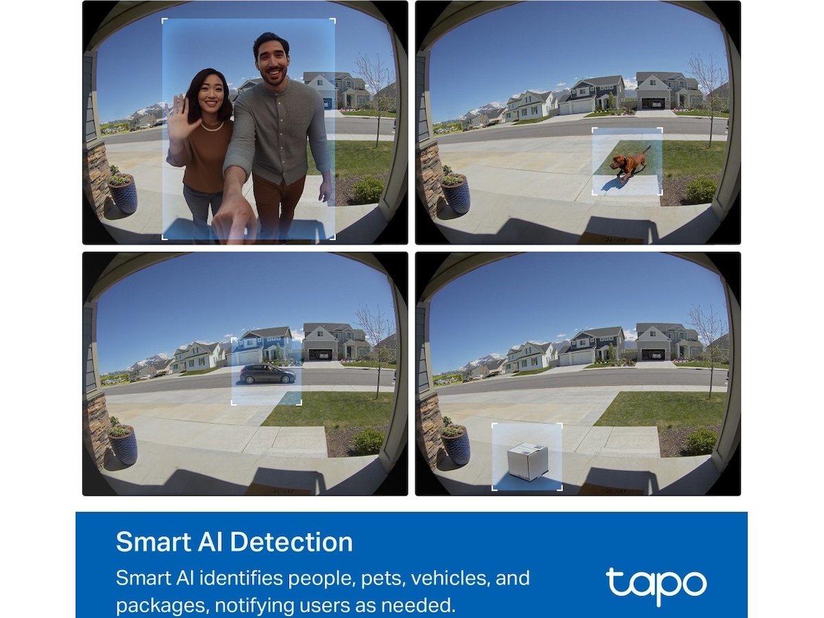 TP-Link Tapo D235 dörrklockakamera Ringklockor