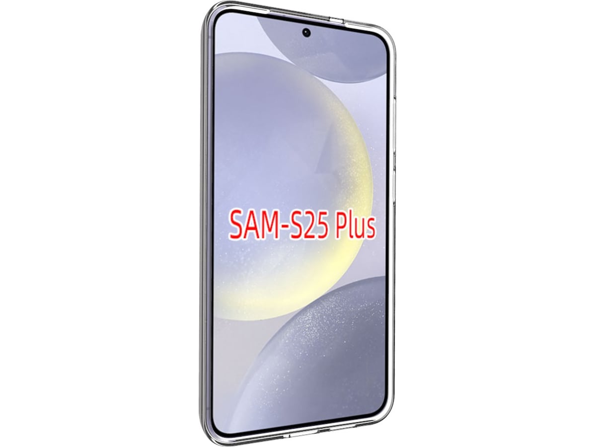 iiglo Galaxy S25+ Silikonskal (transparent) Mobilskal