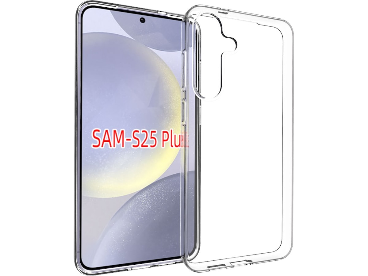 iiglo Galaxy S25+ Silikonskal (transparent) Mobilskal