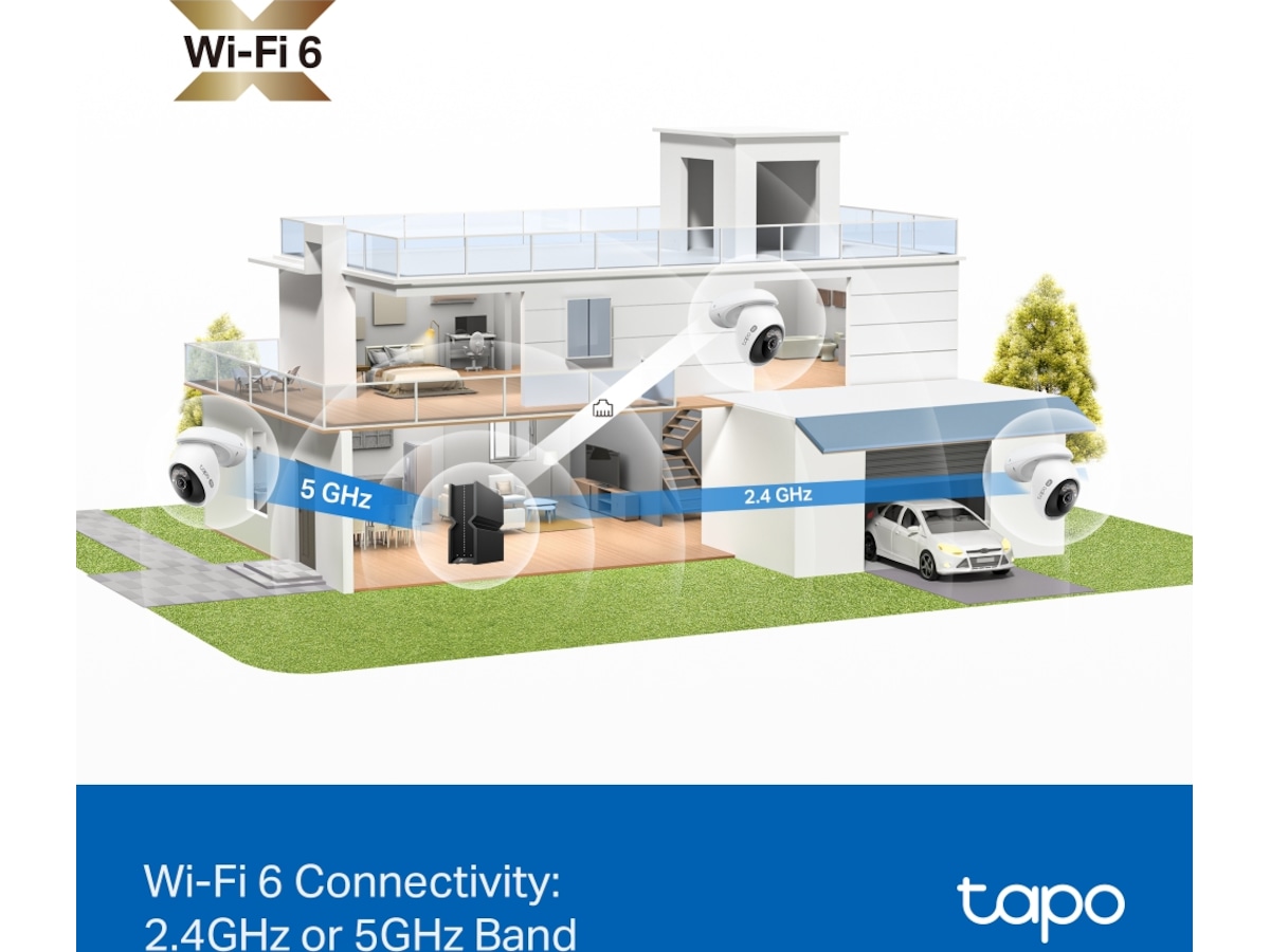 TP-Link Tapo C560WS 4K utomhusövervakningskamera Övervakningskamera