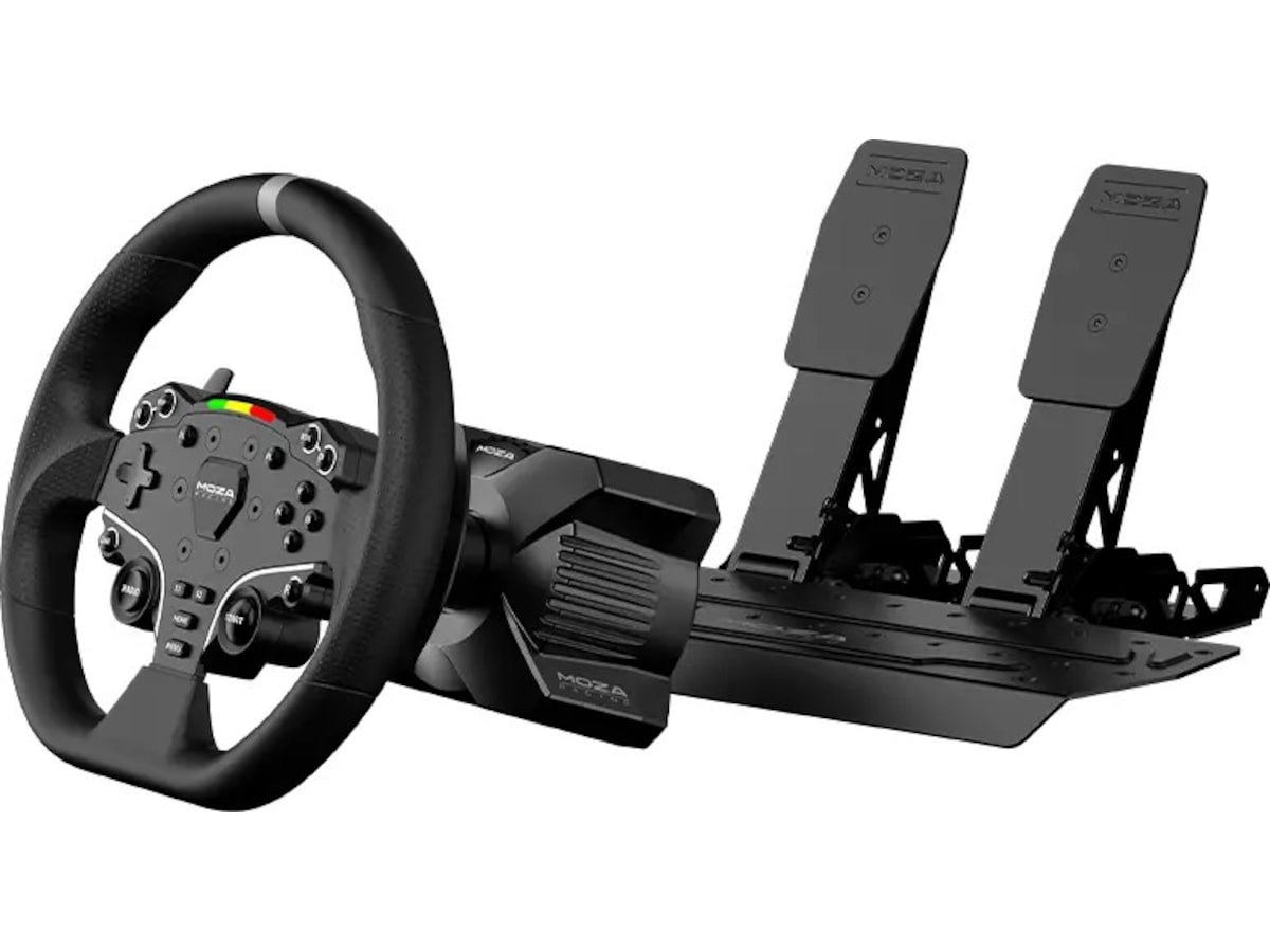MOZA R3 Racing Simulator Bundle för PC Ratt och pedaler