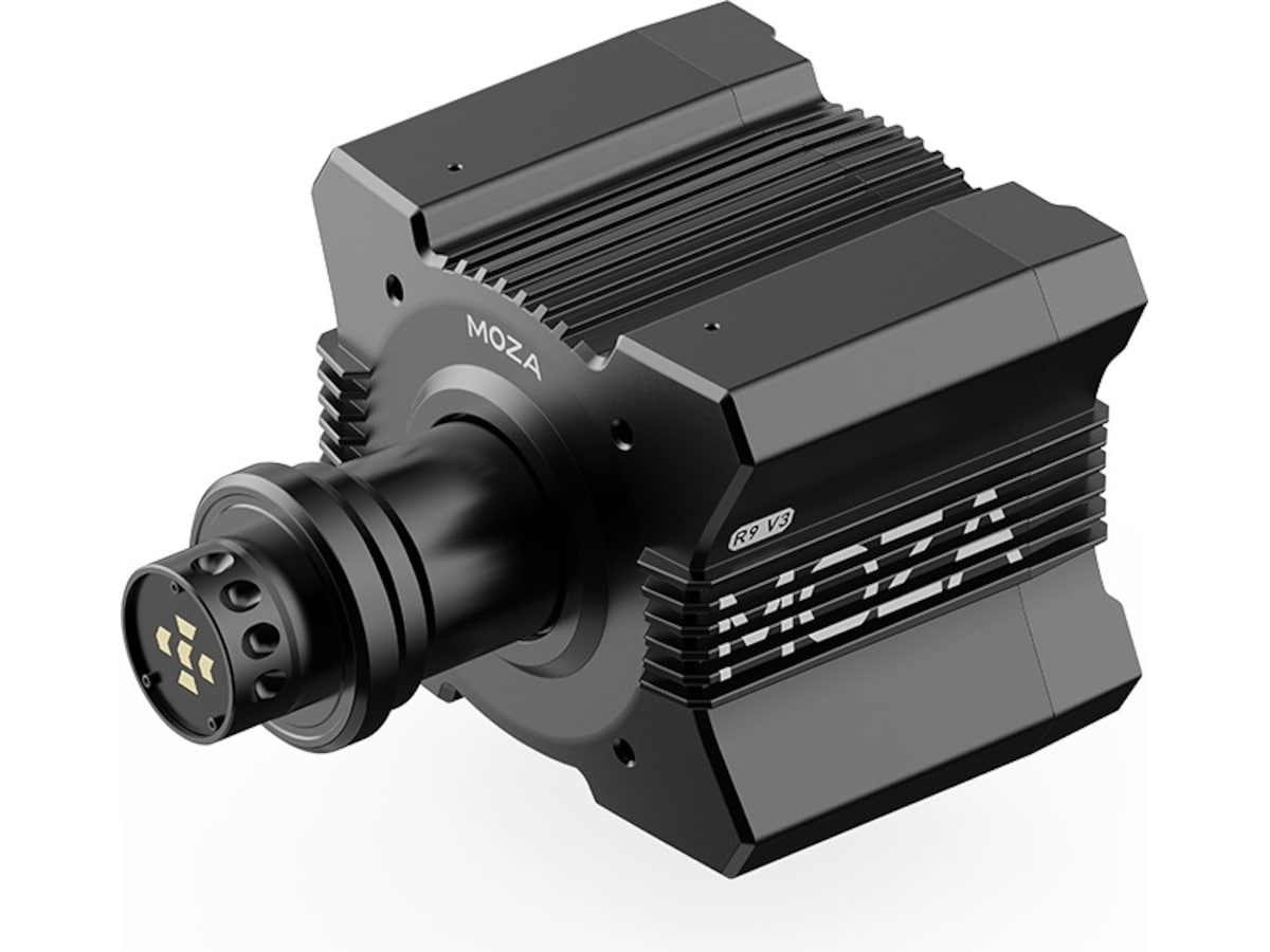 MOZA R9 V3 Direct Drive Wheelbase Ratt och pedaler