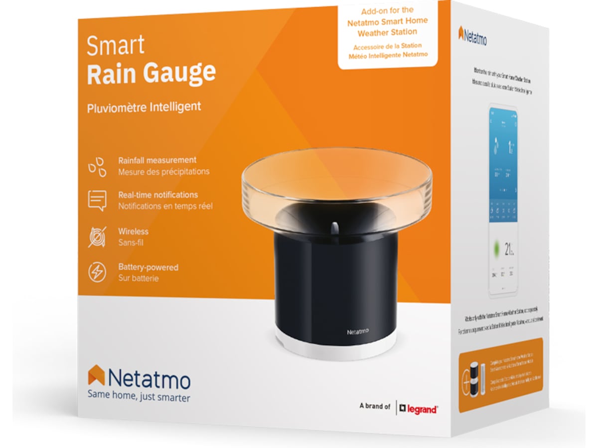Netatmo Smart Regnmätare Väderstationer