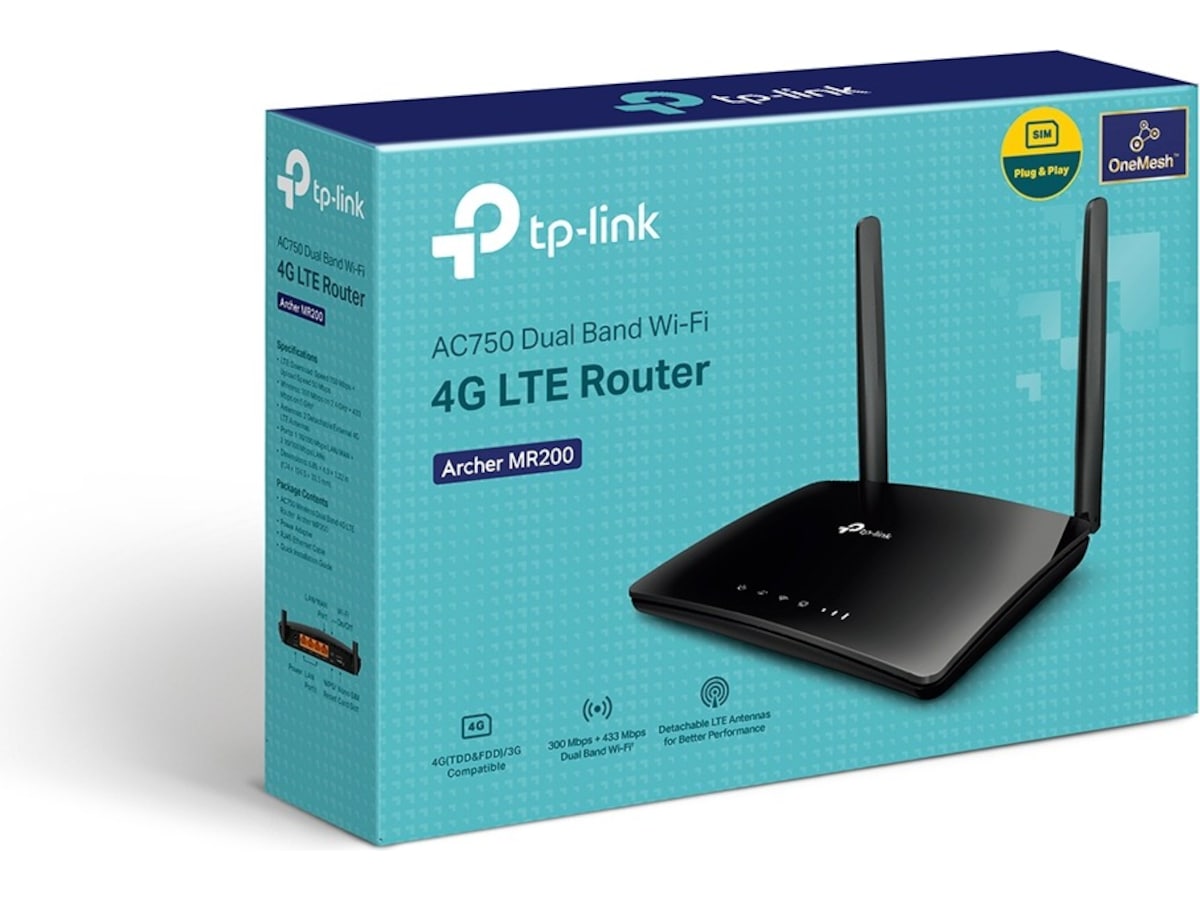 TP-Link Archer MR200 4G-Router Mobilt bredband