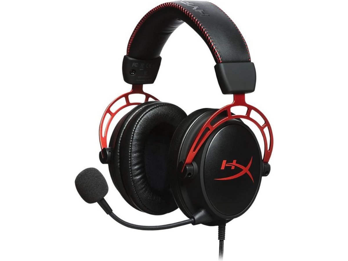 HyperX Cloud Alpha Gaming Headset (svart/röd) Gamingheadset